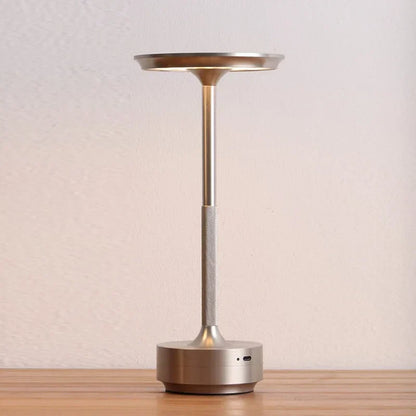 DecorBites™ Aluminum LED Desk Lamp Touch Switch Cordless Table Light for Living Room