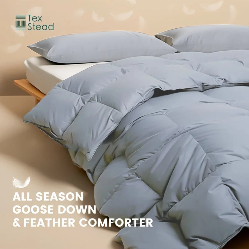DecorBites™ All Season Lightweight Goose Down Comforter Duvet Insert - Twin/Queen/King Size