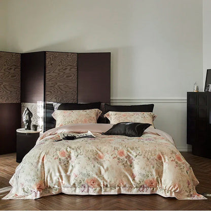 ™ Luxe 100s Egyptian Cotton Bedding Set: Sheet, Blanket, Cover, Pillowcase