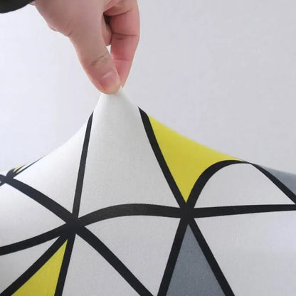DecorBites™ Geometric Stretch Sofa Cover Slipcover | Couch Protector | L Shape Sofa Cover
