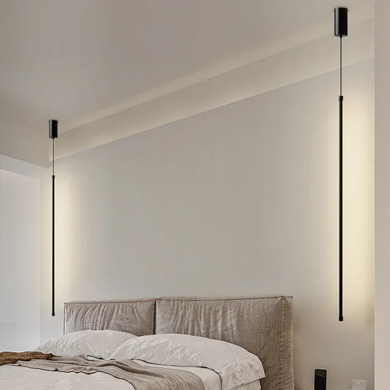 DecorBites™ Black LED Chandelier Pendant Lights for Dining Room and Bedroom
