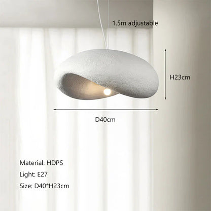 DecorBites™ Cream Style LED Chandelier - Nordic Minimalist Wabi Sabi Pendant Light