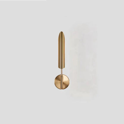 DecorBites™ Golden Metal LED Wall Lamps for Bedroom Living Room Decor