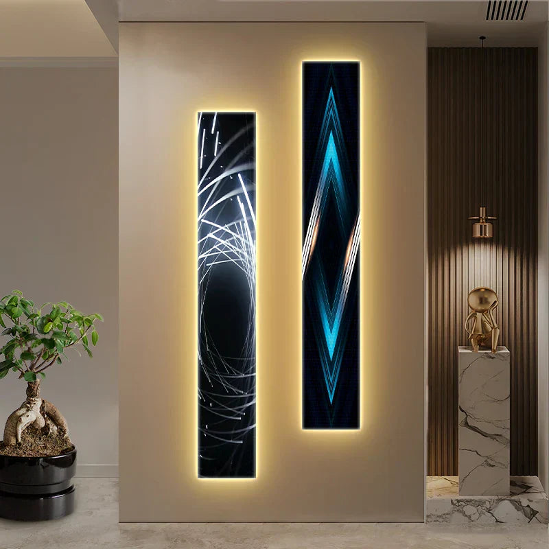 DecorBites™ Abstract LED Wall Lamp for Modern Interior Decoration