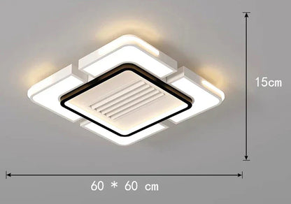 ™ Kids Bedroom Bladeless Ceiling Fan with Remote Control and Light