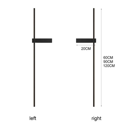 DecorBites™ LED Wall Lights: Minimalist Design for Bedroom, Living Room, Hotel, Stairs, Hallway