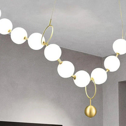 DecorBites™ Nordic LED Pendant Lamp Acrylic Chandelier for Home Decor Lighting