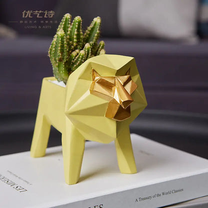 "DecorBites™ Giraffe 3D Papercraft Sculpture for Home & Office Decor - Handmade Origami Model"