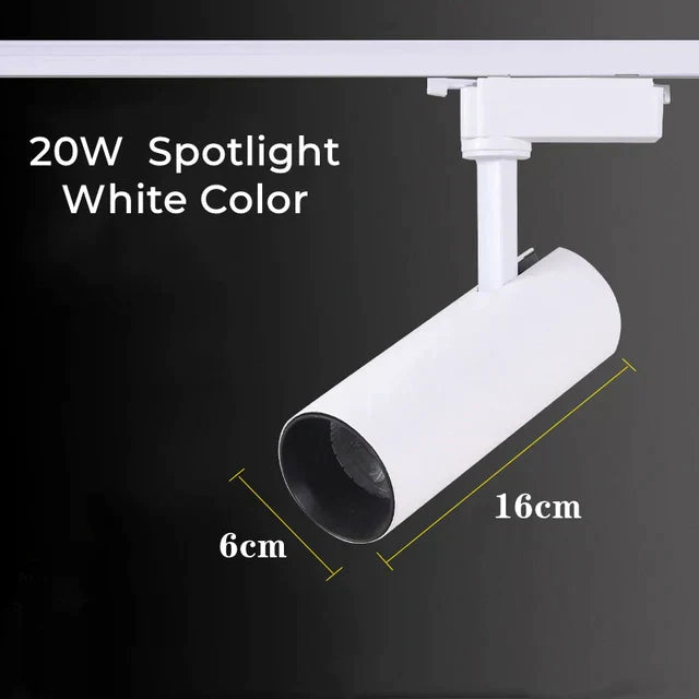 DecorBites™ LED Grille Track Light: Super Bright Ceiling Rail Lamp for Clothing Store