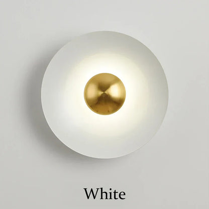 DecorBites™ Golden Macaroon LED Wall Lamp for Bedroom & Living Room