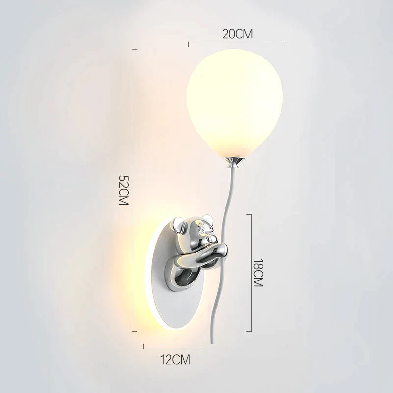 DecorBites™ Bear Artistic Kids Room Wall Lamp