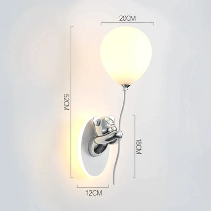DecorBites™ Bear Artistic Kids Room Wall Lamp