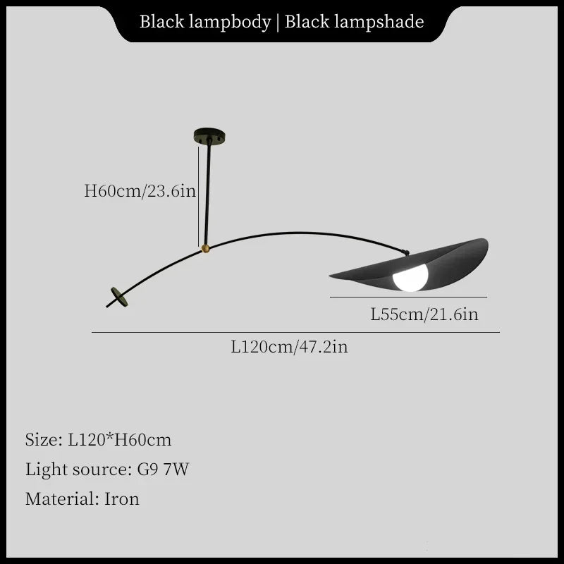 DecorBites™ LED Pendant Lights for Home Decor, Modern Minimalist Hanging Light Fixture