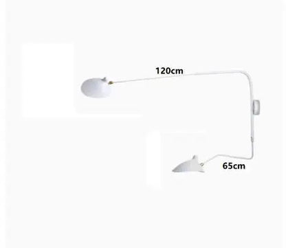DecorBites™ Black Serge Mouille Wall Lamp: Nordic Design, Creative Living Room Decor