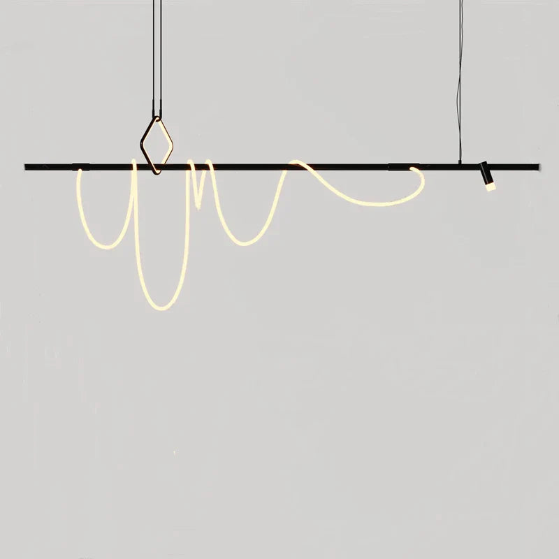 DecorBites™ LED Chandelier Lighting for Modern Home Decor - Designer Lustre Hanging Lamps