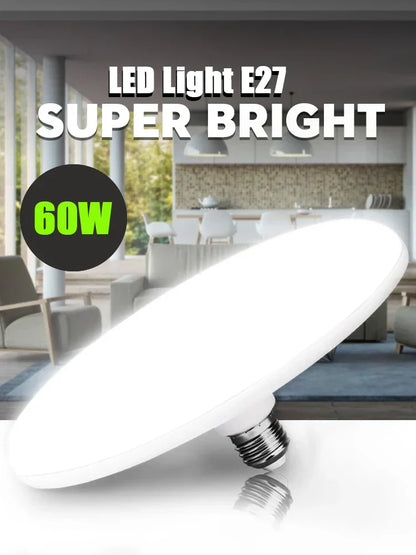DecorBites™ LED Round UFO Ceiling Light Bulb 220V Super Bright Indoor Lighting