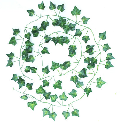 DecorBites™ Green Silk Hanging Christmas Garland for Home and Garden Decor
