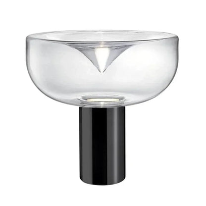 DecorBites™ Aella Glass Table Lamp - Luxury Art Clear Lamp for Office Bedroom Home Décor