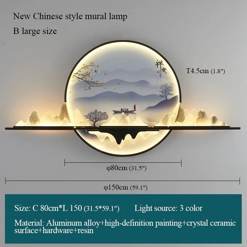 ™ Landscape LED Wall Picture Light for Home Living Bedroom Study