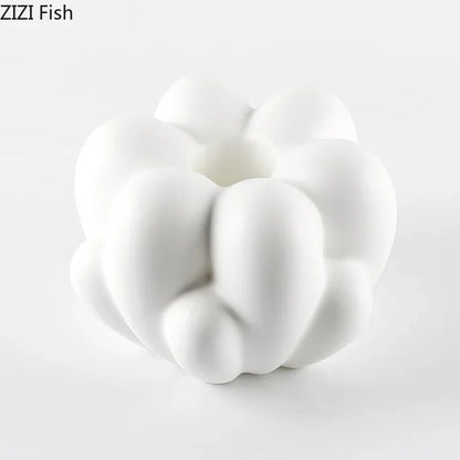 DecorBites™ Creative Petal Vase: Table Decor & Artificial Flowers Arrangement