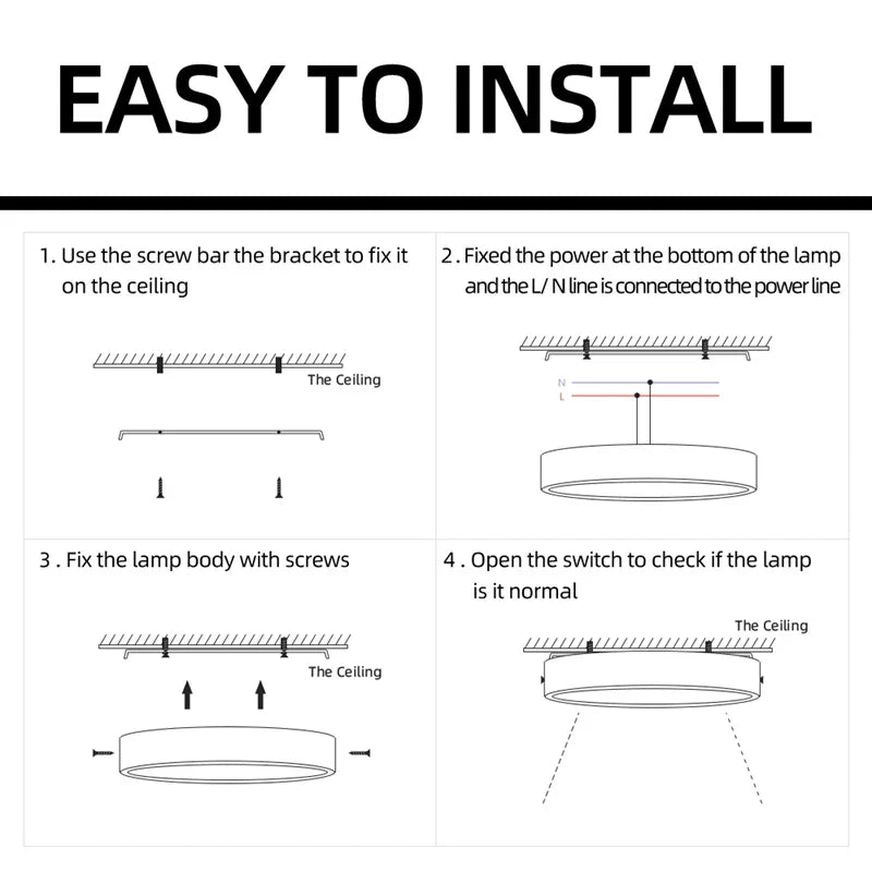 DecorBites™ LED Ceiling Spot Downlight for Home Kitchen Lighting