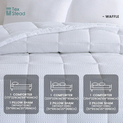 DecorBites™ All Season Bed Comforter for Winter Warmth, Machine Washable