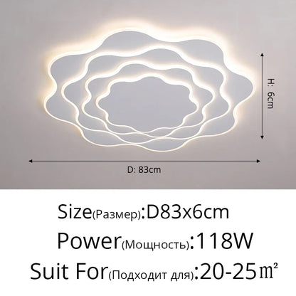 DecorBites™ LED Modern Chandeliers for Home Decor and Lighting Settings
