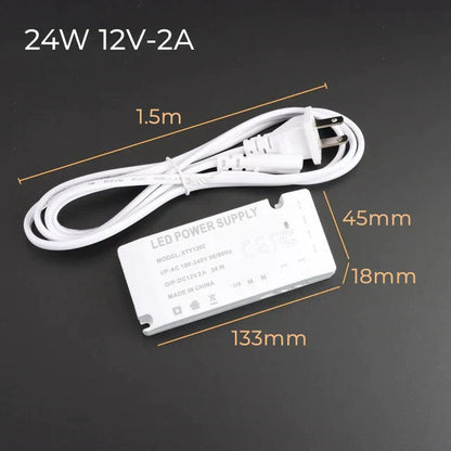 ™ LED Cabinet Bar Lamp for 8mm Glass Panel Bookshelf Strip Light