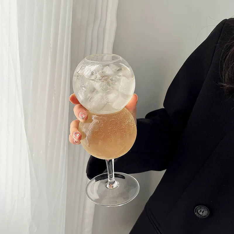 DecorBites™ Bubble Ball Glasses Drinkware for Bar and Restaurant