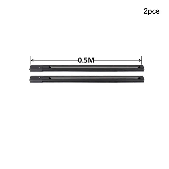 DecorBites™ Aluminum Track Rails for LED Spotlights with T-L Connector