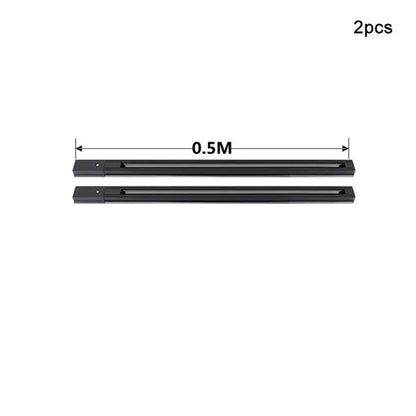 DecorBites™ Aluminum Track Rails for LED Spotlights with T-L Connector