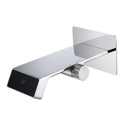 DecorBites™ LED Basin Faucet Wall Mounted Hot Cold Mixer Bathroom Brass Vanity