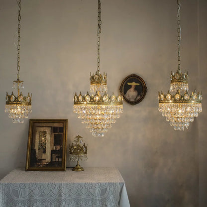 DecorBites™ Crystal LED Pendant Light for Living Room