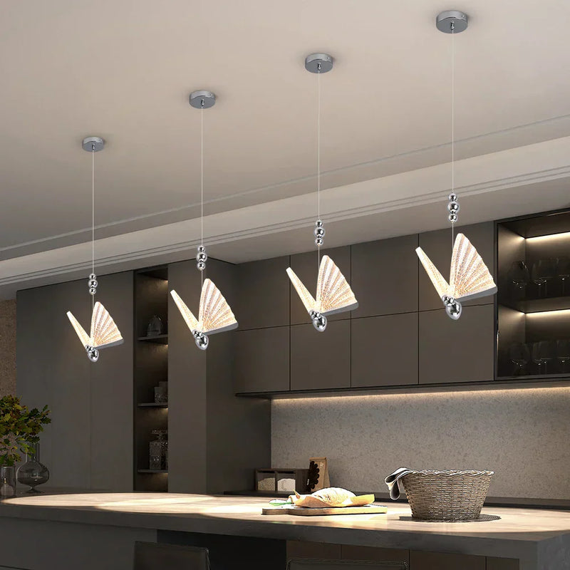 DecorBites™ Butterfly LED Pendant Chandelier for Living Room Kitchen Island Decor