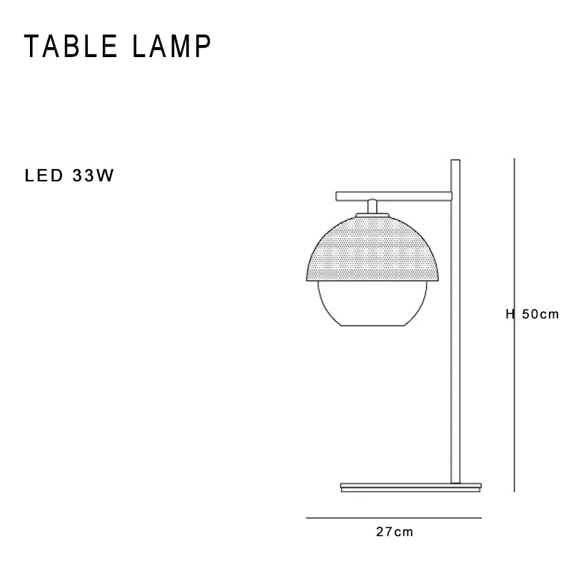 DecorBites™ Black Metal Arm Glass Ball Designer Wall Lamp Luxury Fixture