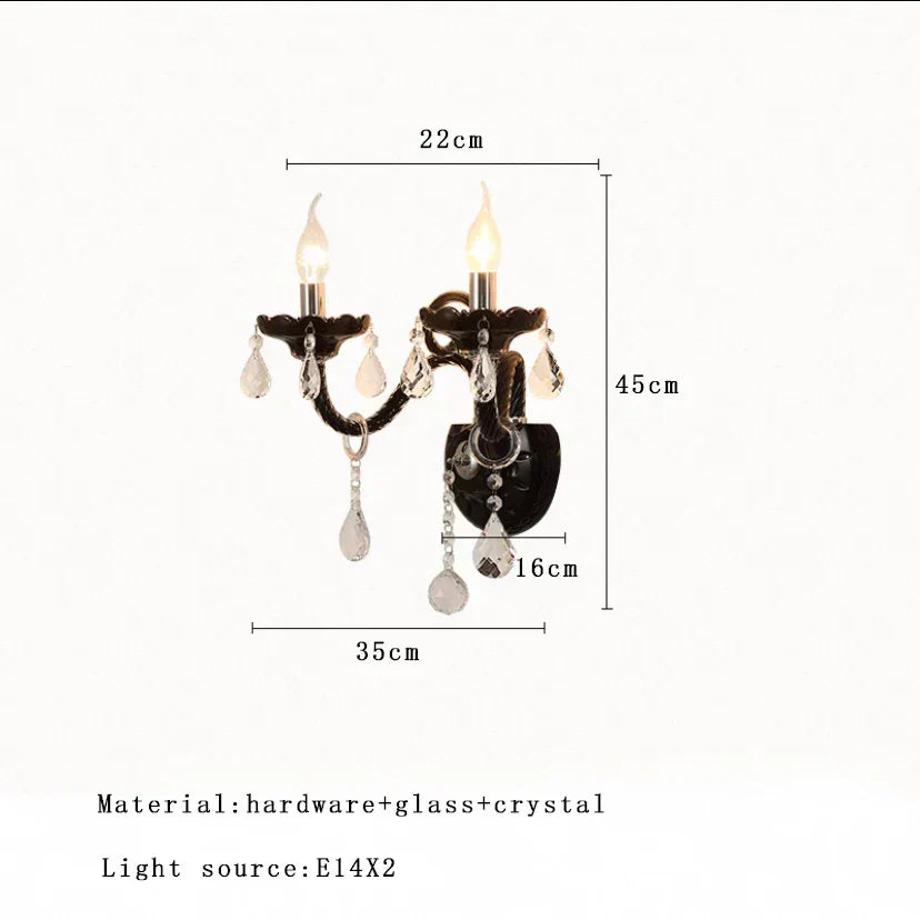 DecorBites™ Crystal Branch Chandelier | Modern Room Decor | Living & Dining Room Hanglamp