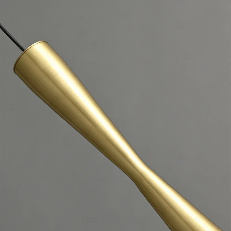 DecorBites™ Copper Black Gold LED Pendant Light with Adjustable Cord - 3 Changeable Options