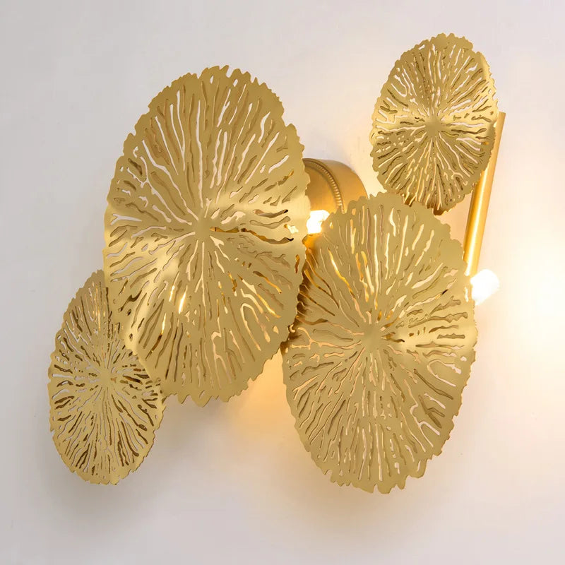 DecorBites™ Lotus Leaf LED Wall Lights for Living Room and Bedroom Decor