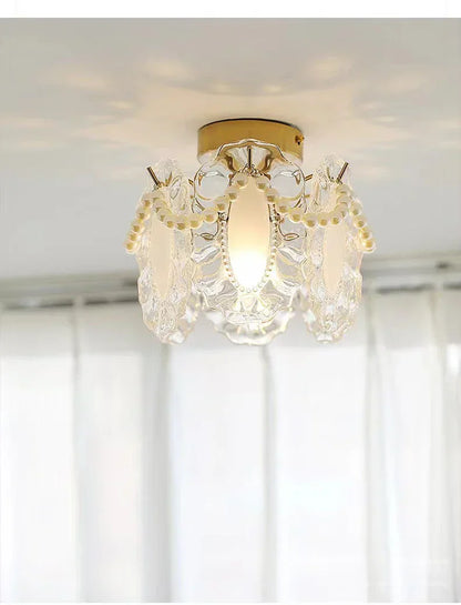 DecorBites™ Glass Shade Ceiling Light - Modern Minimalist Balcony Decor