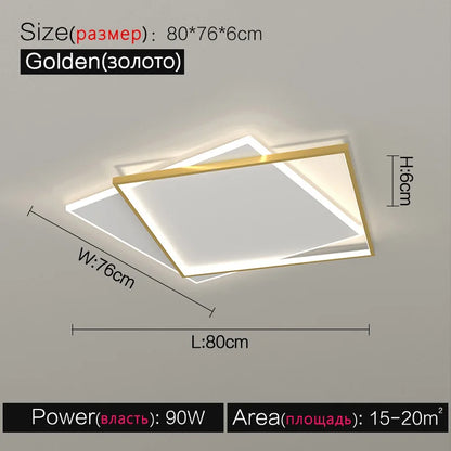 DecorBites™ LED Ceiling Lamp Set - Modern Minimalist Nordic Bedroom Living Room Lighting