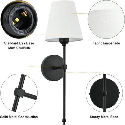 DecorBites™ Contemporary LED Wall Lamp Bathroom Mirror Bedroom Decor Sconce