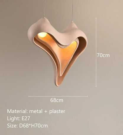 DecorBites™ Conch Chandelier: Creative Design Pendant Light for Restaurant, Bar, Bedroom Decor