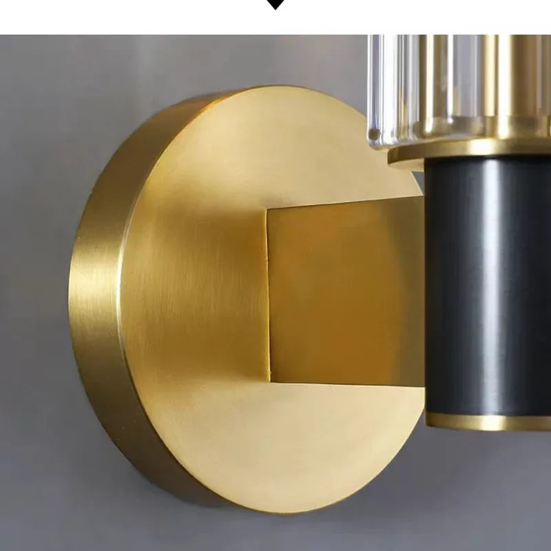 ™ Luxe Copper Wall Lamp for Bedside, Corridor, Reading Room, TV Background