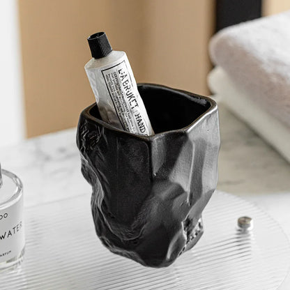 DecorBites™ Irregular Shaped Mouthwash Cup & Brush Holder Silicone Mold