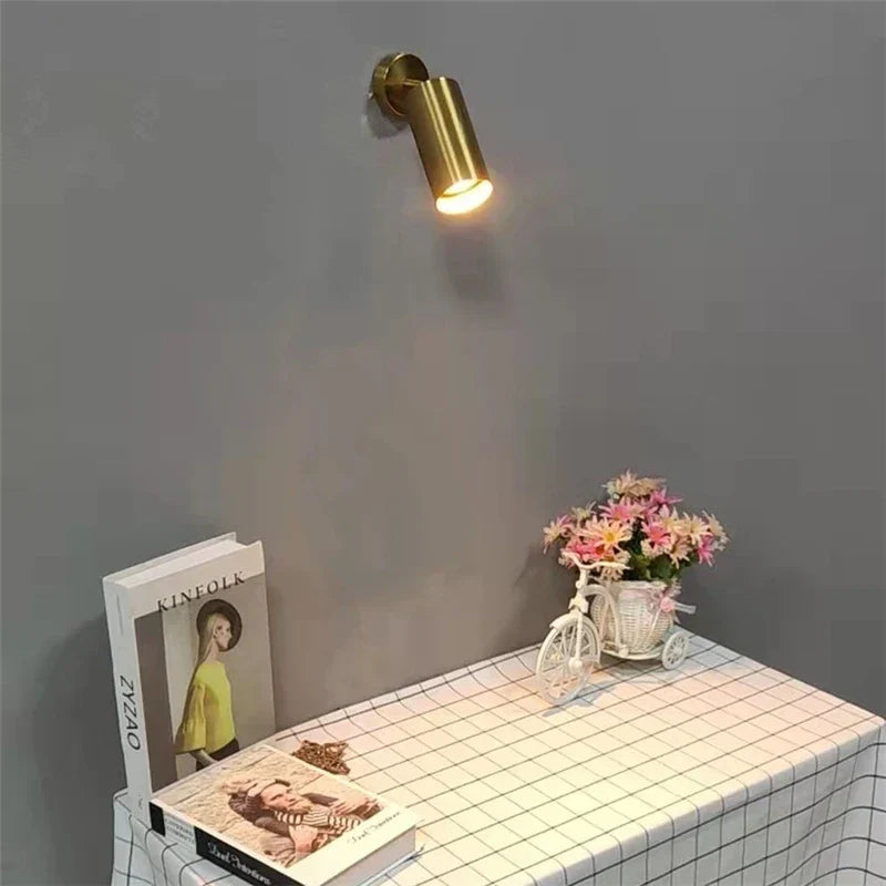 DecorBites™ 5W Copper LED Ceiling Track Downlight with Replaceable E27 Bulb