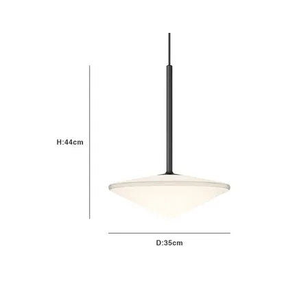 DecorBites™ LED Glass Art Wall Lamp with Long Rocker Arm for Living Room and Studio