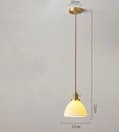 DecorBites™ Blue Glass Pendant Lights for Bedroom Dinning Living Room