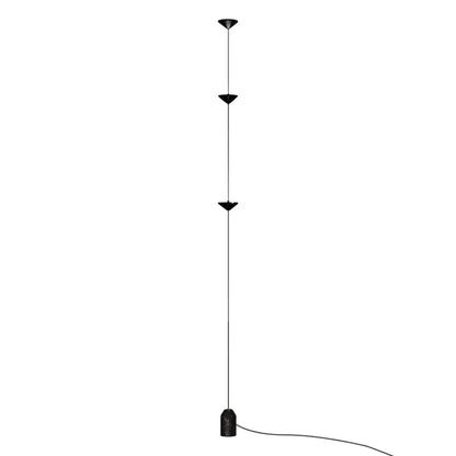 DecorBites™ Cone Design Art Iron Hanging Cable Floor Lamp