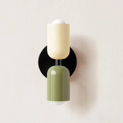 DecorBites™ Cream Double Head Wall Lamp: Nordic Medieval Design for Bedroom, Children's Room, Study