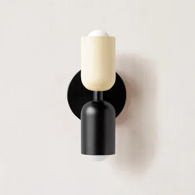 DecorBites™ Cream Double Head Wall Lamp: Nordic Medieval Design for Bedroom, Children's Room, Study